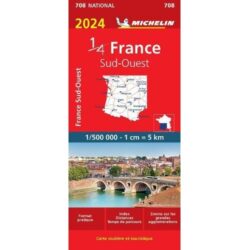 France Southwest Map 708 9782067261365