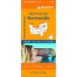 Normandy Regional France Road Map 513 9782067258655