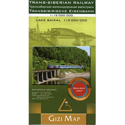 Trans-Siberian Railway Map 9786155010187