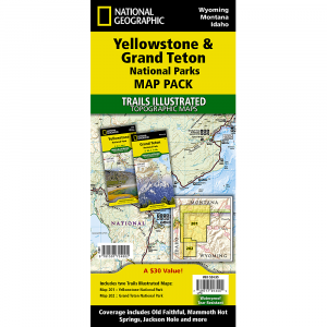 Yellowstone & Grand Teton National Parks Map Pack - Geographica