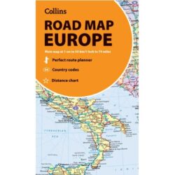 Collins Road Map Europe 2025