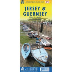 Jersey & Guernsey Travel Reference Map