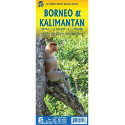 Borneo & Kalimantan Travel Reference Map