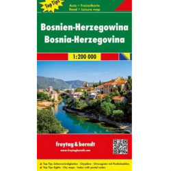 Bosnia Herzegovina Region Map