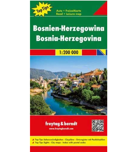 Bosnia Herzegovina Region Map - Geographica