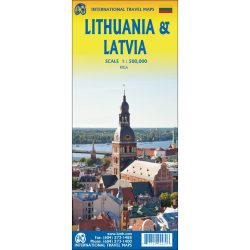 Lithuania & Latvia Map