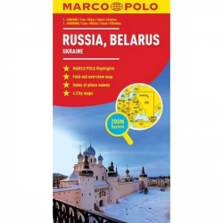 Russia Belarus Ukraine Region Map