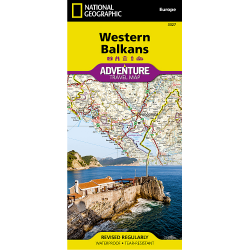 Western Balkans Adventure Map