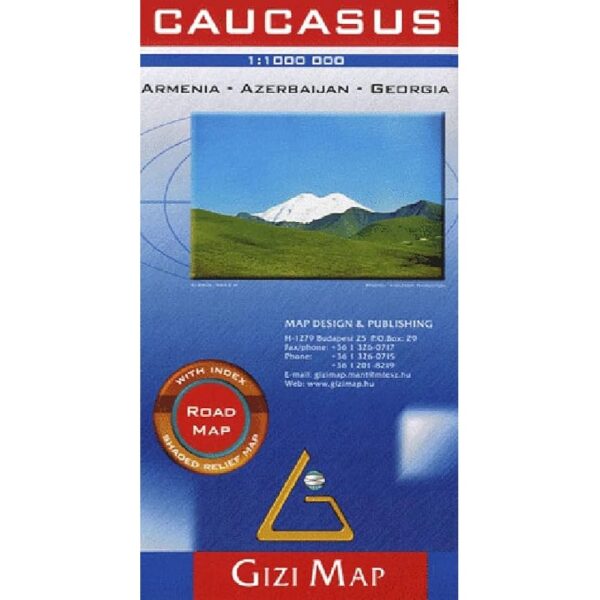 Caucasus Road Map Gizi 9789630296687