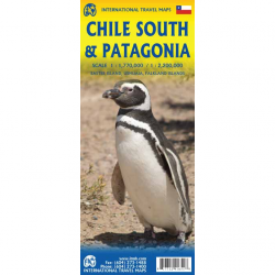 Chile South & Patagonia Map - 9781771291651