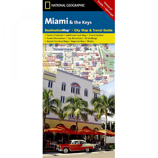 Miami & The Keys City Map - 9781597750226