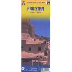 Pakistan Travel Reference Map - 9781553413844