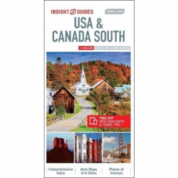 USA & South Canada Map - 9781789199499