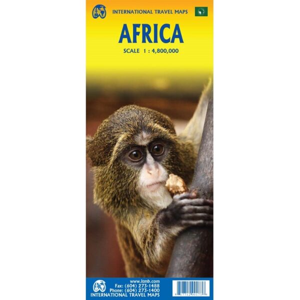 Africa Travel Reference Map 9781771290173