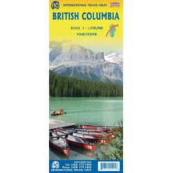 British Columbia Travel Map 9781771291101
