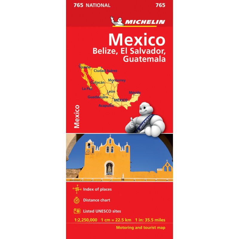 Mexico Road Map 765 Geographica