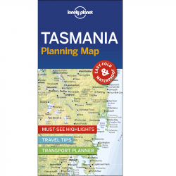 Tasmania planning map Lonely Planet