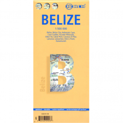 Belize-Travel-Reference-Map-Borch-9783866090484