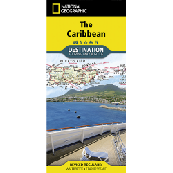 Caribbean Destination Touring Map 9781597754538