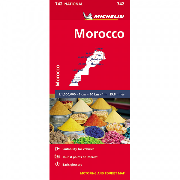 Morocco Road Map 742