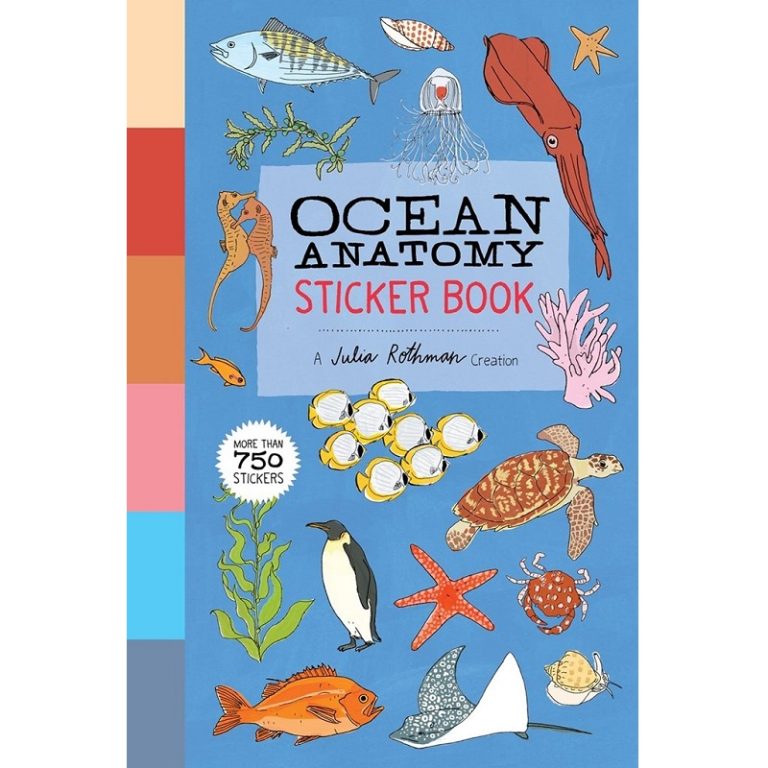 Ocean Anatomy Sticker Book - Geographica