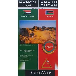 Sudan and South Sudan Map Gizi - 9786155010064