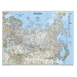 Russia Classic Wall Map