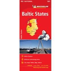Baltic States Road Map 781