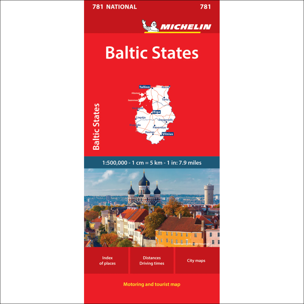 Baltic States Road Map 781 9782067268081