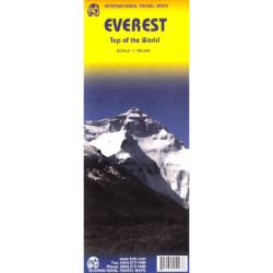 Mount Everest Travel Reference Map