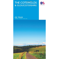 Cotswolds & Gloucestershire Touring Map
