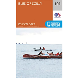Isles of Scilly Explorer Map