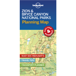 Zion & Bryce Canyon National Park Planning Map