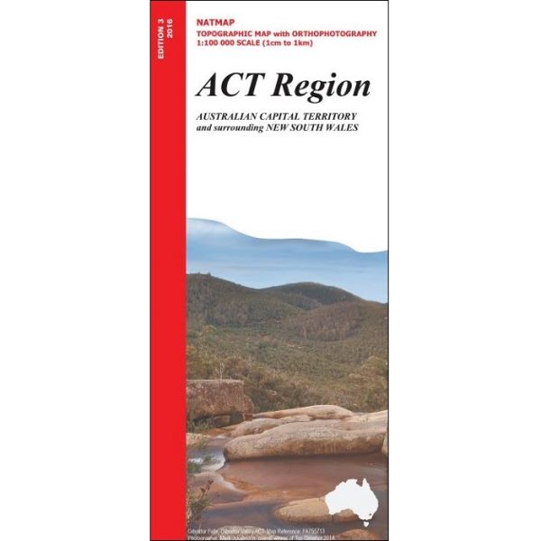 ACT Region Topographic Map