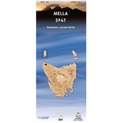 Mella 1:25000 Topo Map