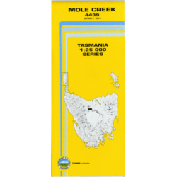 Mole Creek 1:25k Topo Map