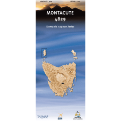 Montacute 1:25k Topo Map