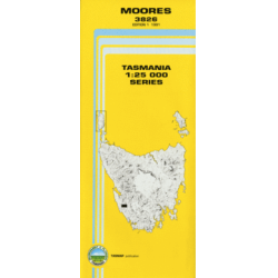 Moores 1:25k Topo Map