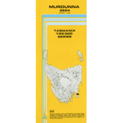 Murdunna 1:25k Topo Map