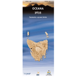 Oceana 1:25k Topo Map