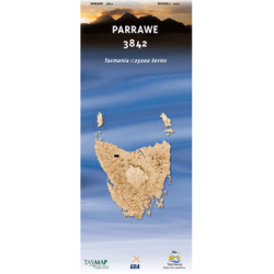 Parrawe 1:25k Topo Map