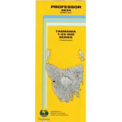 Professor 1:25k Topo Map