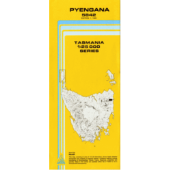 Pyengana 1:25k Topo Map