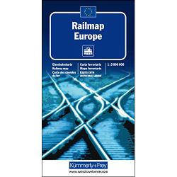 Railmap Europe 9783259001219