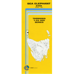 Sea Elephant 1:25k Topo Map