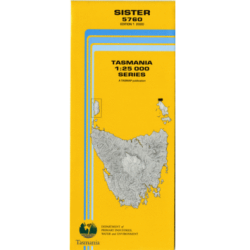 Sister 1:25k Topo Map