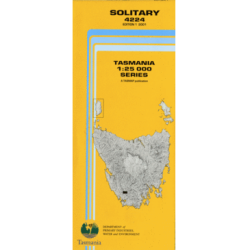 Solitary 1:25k Topo Map