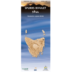 Spurrs Rivulet 1:25k Topo Map