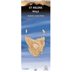 St Helens 1:25k Topo Map