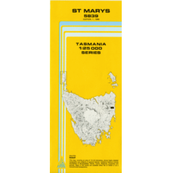 St Marys 1:25k Topo Map